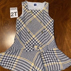 Janie and Jack pretty in plaid dress